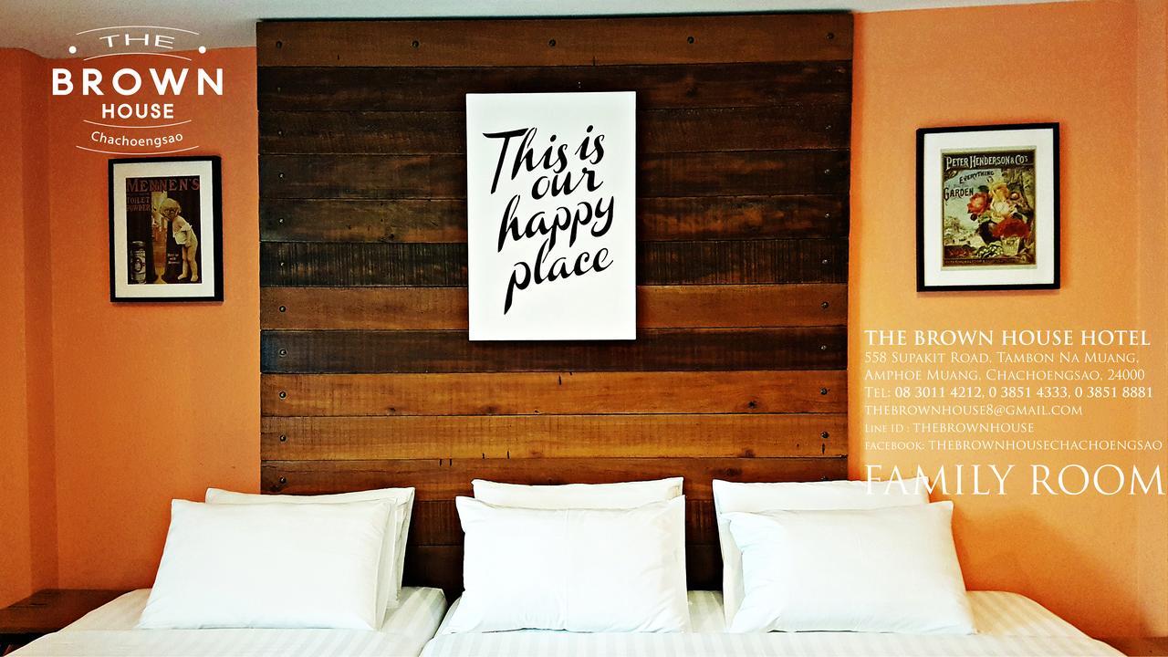 The Brown House Hotel Chachoengsao Zewnętrze zdjęcie